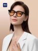 Heilan House large-frame glasses for women, high-end brown sunglasses, women's face-showing, small-faced, no-makeup artifact sunglasses