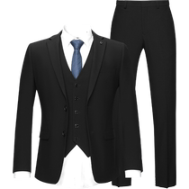 HLA Hailan House business dress suit 24 autumn new three-piece elastic elastic waist suit suit for men