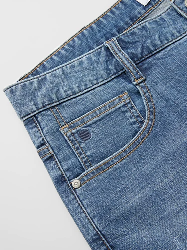 HLA/海澜之家 Джинсовые летние комфортные штаны, эластичные цветные шорты