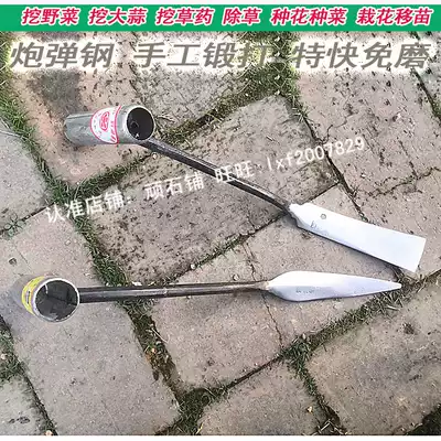 Shovel to dig wild vegetables, gardening, cauliflower, garlic, herbs, sea, root planing tools, farmers, weeding, potted plants, soil turning