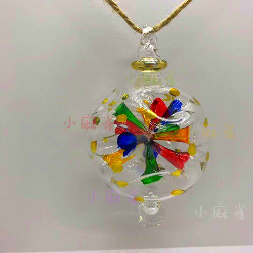 Christmas tree plus hanging Egyptian glass products handmade net red bar dining bar hanging flash through special