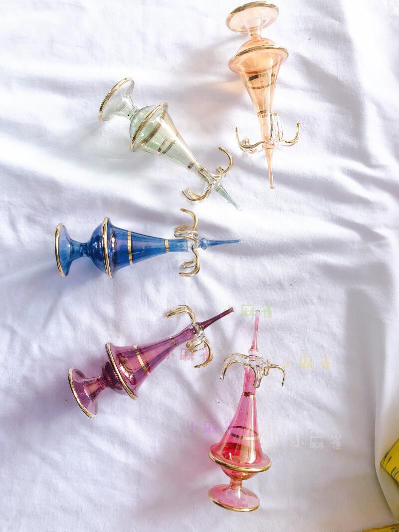 Egypt Essence Bottle New Fountain Design Storage Liquid Birthday Gift Featured Fairy Dresser Swing Piece-Taobao