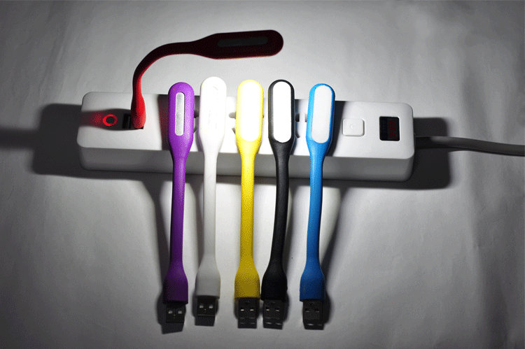 20 LED night lights USB socket small lights Small portable computer mobile charging socket USB night lights