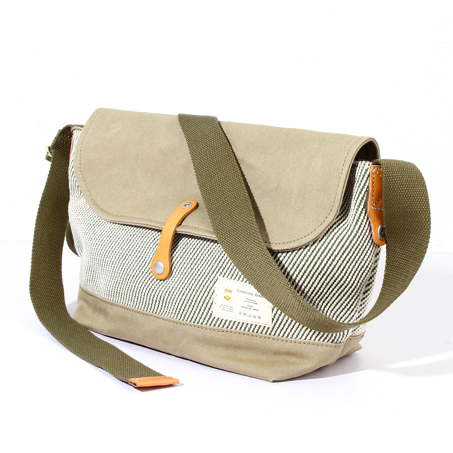 男款斜挎包帆布小众设计2025新款休闲男包日系潮牌外出便携包