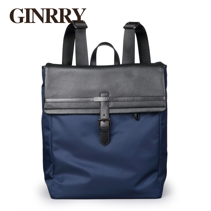 Men's Shoulders Bag High School Backpack Han Edition Casual Canvas Backpack Fashion Trend Travel Pack