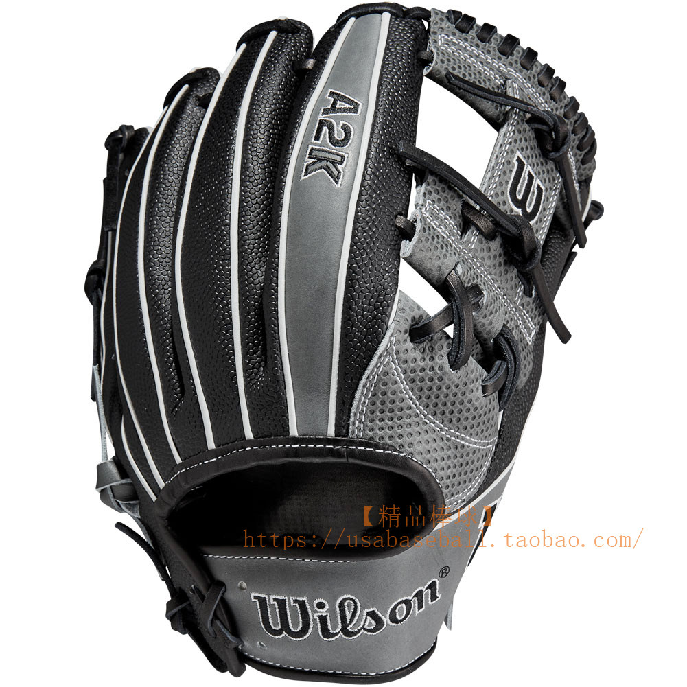 【精品棒球】日本制Wilson A2K最上级美职用圆纹皮硬式内野手套