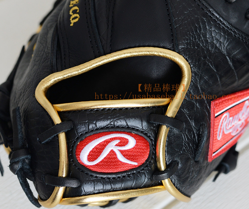  бутик бейсбол Полем иморт из японии Rawlings Hoh Baseball Barball предел высокий модель Галстук перчатки черный и серебристый 