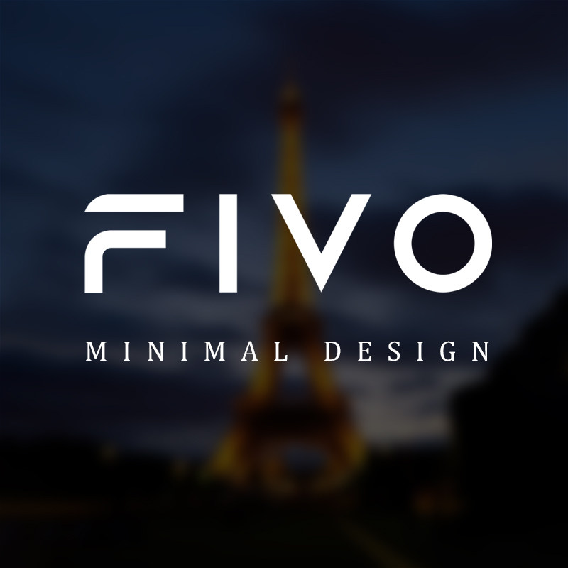 FIVO法式家居店的LOGO