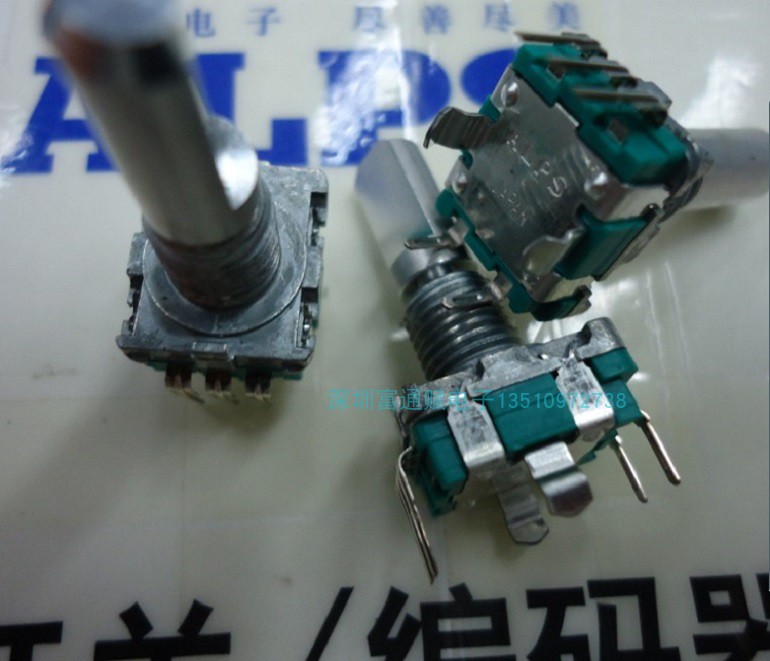 New original Japanese ALPS imported encoder encoding switch pulse volume 20-bit 20mm half-axis belt switch