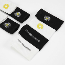 Children Socks Spring Autumn Money for men and women Letters Pantyhose Combined two pairs of long socks CUHK Tide Sports Cotton Socks