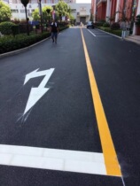 Road marking parking space marking underground garage marking construction