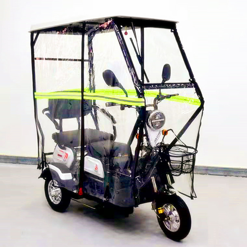 Electric battery car canopy canopy sunscreen wind shield rain shield motorcycle parasol 2019 new thickened carport