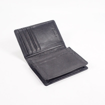 Junyu sheepskin business card card holder large-capacity bank card credit card ID drivers license mens and womens sheep leather