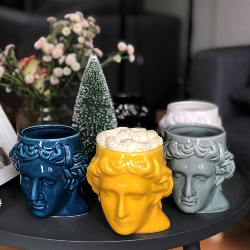 Creative Water Cup Greece Apollo Avatar Mark Cup Cup Coffee Cup Ceramic Avatar Mark Cup