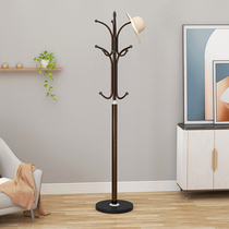 Simple household floor-to-ceiling hanger wrought iron coat rack indoor hallway coat rack living room bedroom hanging clothes rack