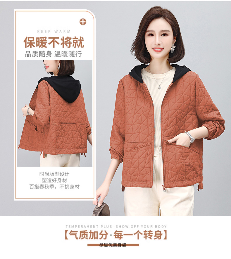 F0645 1430K ÁO KHOÁC NỮ TEMTDEI DÁNG DỘNG KẺ CARO MÙA XUÂN THU ĐÔNG TRUNG NIÊN KẺ CARO THỜI TRANG NỮ G04 SẢN PHẨM MỚI