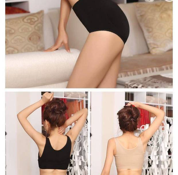 Áo bà bầu giữa eo sau sinh lấy lại cơ bụng săn chắc quần lửng định hình body corset quần nữ liền mạch