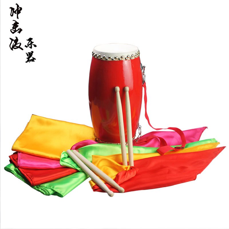 12cm 14cm 15cm Adult Waist Drum Children's Waist Drum Toddler Waist Drum Kindergarten Percussion Instrument