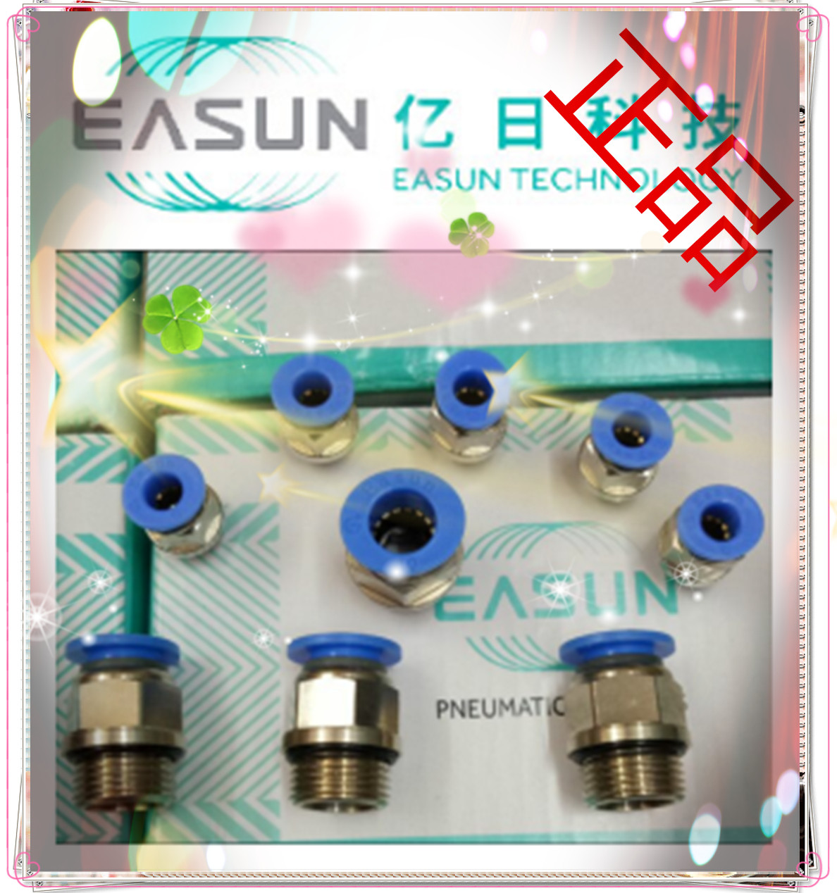 EASUN 100 million Day G threaded straight connector EPC4 6 8 10 12 16 16 G01 G02 G02 G04 G04