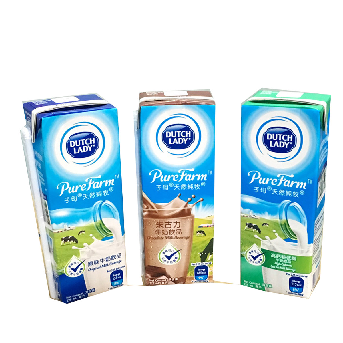  Hong Kong imported primary-secondary milk raw taste Giuguli high calcium 225ml * 6 submother milk milk