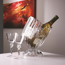 Belcarl Portugal imported inclined ice wine bottles Household wine utensils lead-free glass beer wine ice buckets