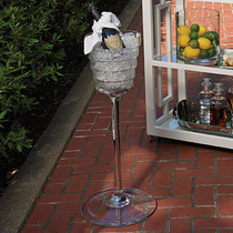 North Cameca Portugal imported Divo high-foot ice wine barrel modern glass wine utensils chiller ornaments