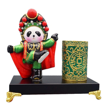 Kung Fu Panda Pen Holder Chinese Style Pen Chengdu Special Gifts Creative Practical Gift Conference Event Send to foreigners