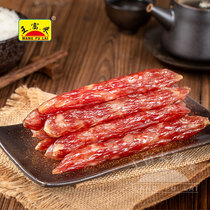  Cantonese style bacon flavor Zengcheng specialty Zhengguo Wang Fulai sausage Sanqi fat and thin traditional sugar wine salty flavor gift 500g