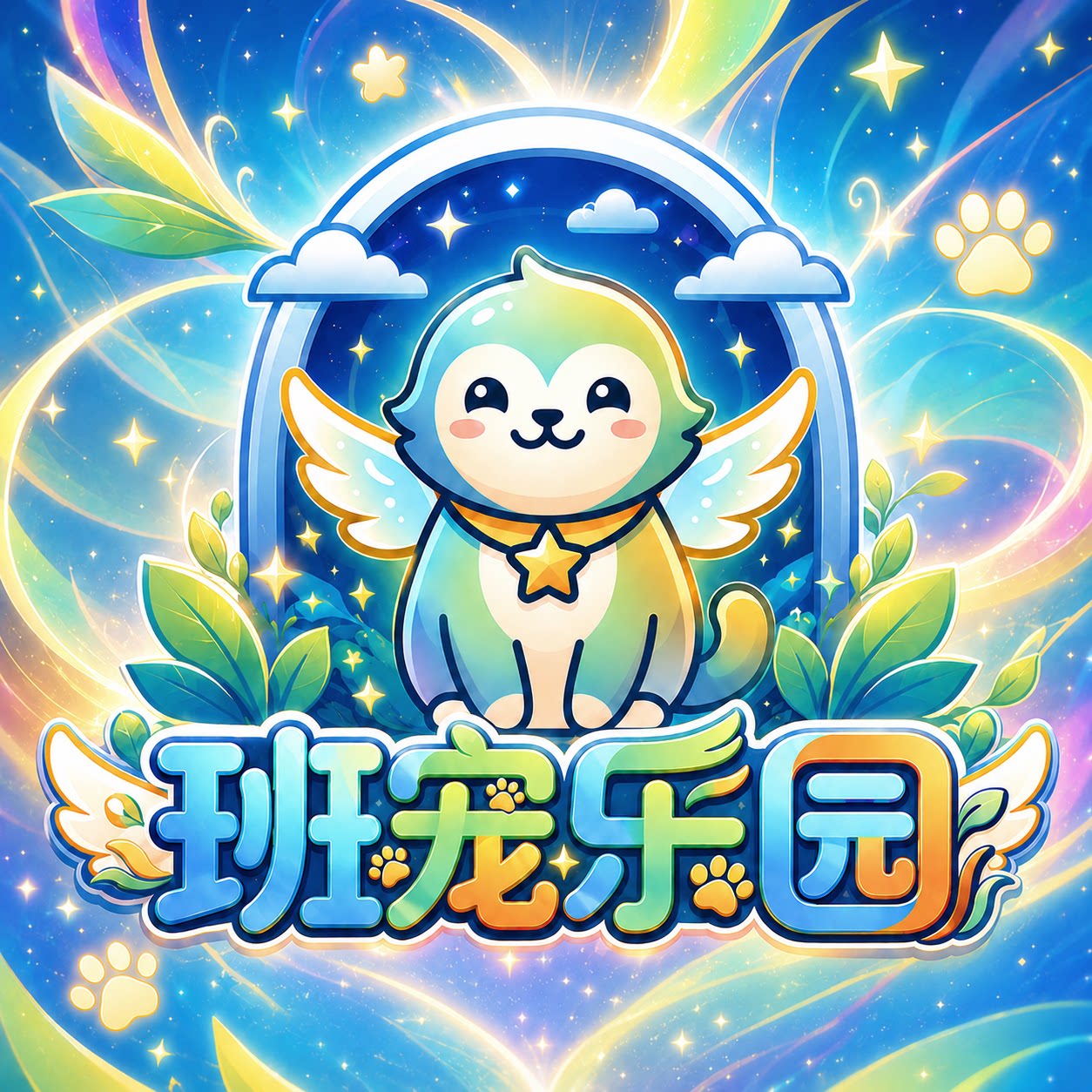 班宠乐园的LOGO