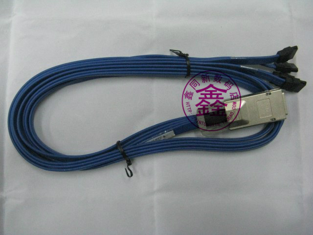 Original fit SFF-8470 Infiniband to 4 *SATA SFF-8470 turns 4sata 1 m