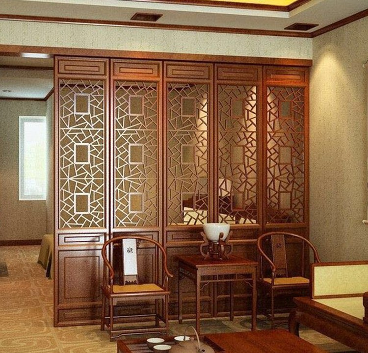 Dongyang khắc gỗ phong cách Trung Quốc trang trí cửa cổ và cửa sổ gỗ rắn lưới sàn màn hình hiên vách ngăn chạm khắc bảng hoa - Màn hình / Cửa sổ vách trang trí phòng khách
