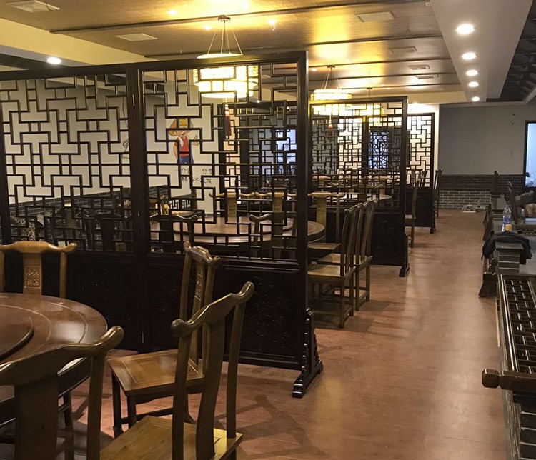 Dongyang khắc gỗ phong cách Trung Quốc trang trí cửa cổ và cửa sổ gỗ rắn lưới sàn màn hình hiên vách ngăn chạm khắc bảng hoa - Màn hình / Cửa sổ vách trang trí phòng khách