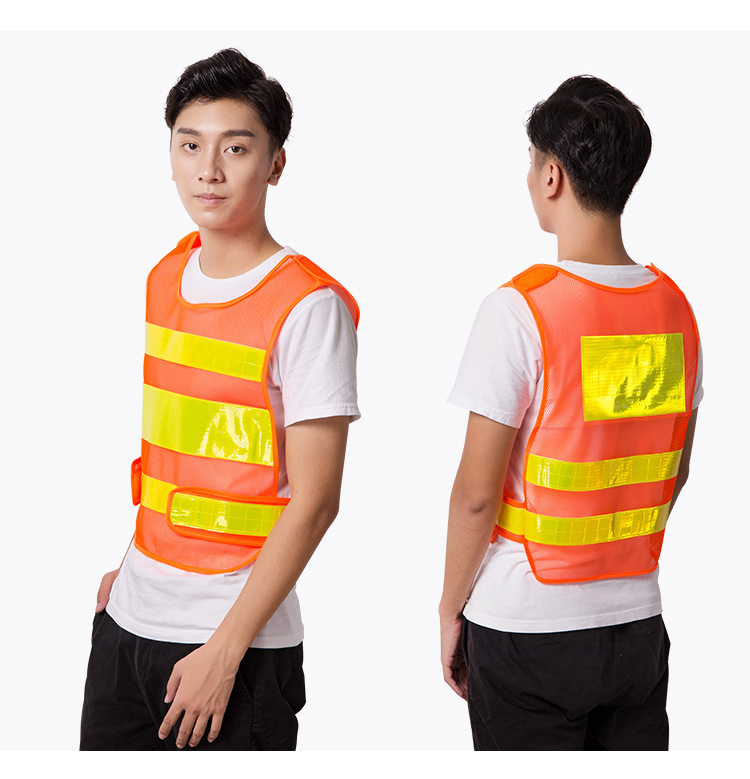 Reflective Safety Vest Construction Site Construction Waistcoat Safety Clothing Road Administration Traffic Reflective Clothing Sanitation Worker Reflective Waistcoat