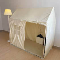 Indoor childrens bed tent cloth professional customized bed curtain boys and girls princess room internet celebrity Ins Nordic style cloth