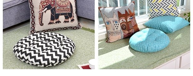 Đông Nam Á phong cách dân tộc retro gối voi gối tựa lưng văn phòng cao su non