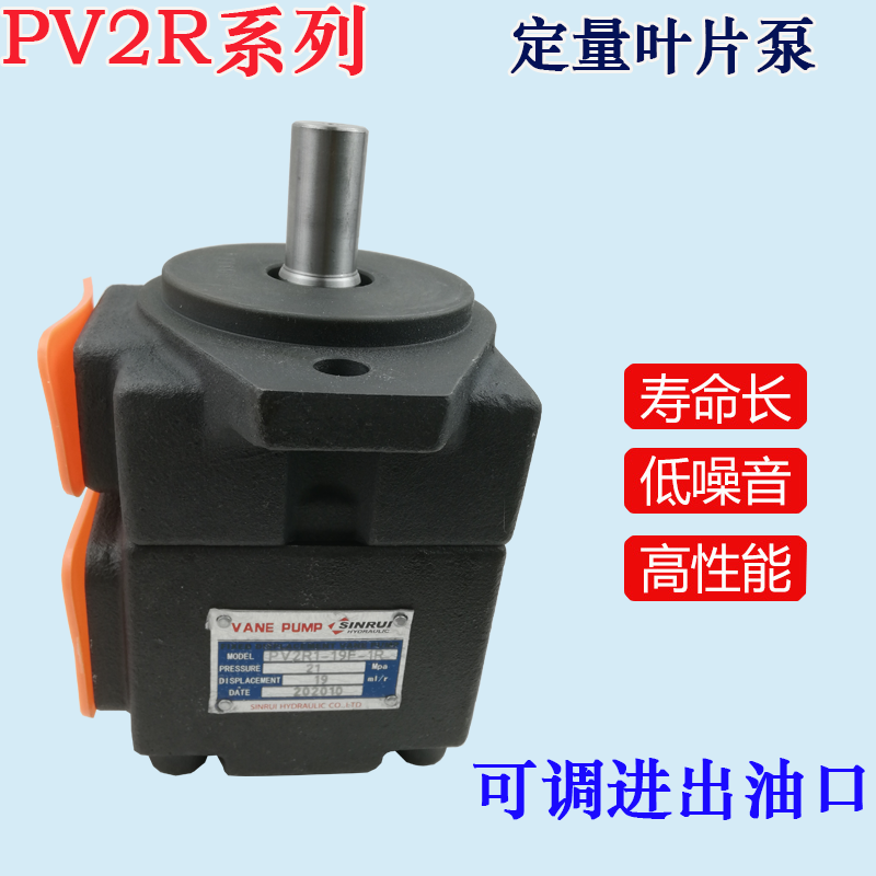 Hydraulic high pressure quantitative blade oil pump low noise PVL110 17 25 33 41 shoe machine rubber injection cast iron