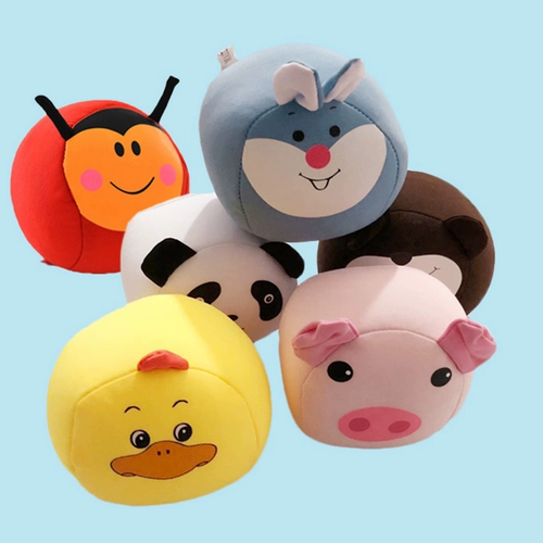 Детский мультяшный мешок с песком для детского сада, сумка, безопасная безвредная губка, игровой реквизит, раннее развитие