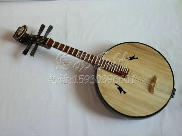 Nhạc cụ quốc gia Hà Bắc Raoyang đặc biệt 阮 gỗ cứng 阮 nhà máy sản xuất phụ kiện quà tặng đặc biệt giá sáo trúc