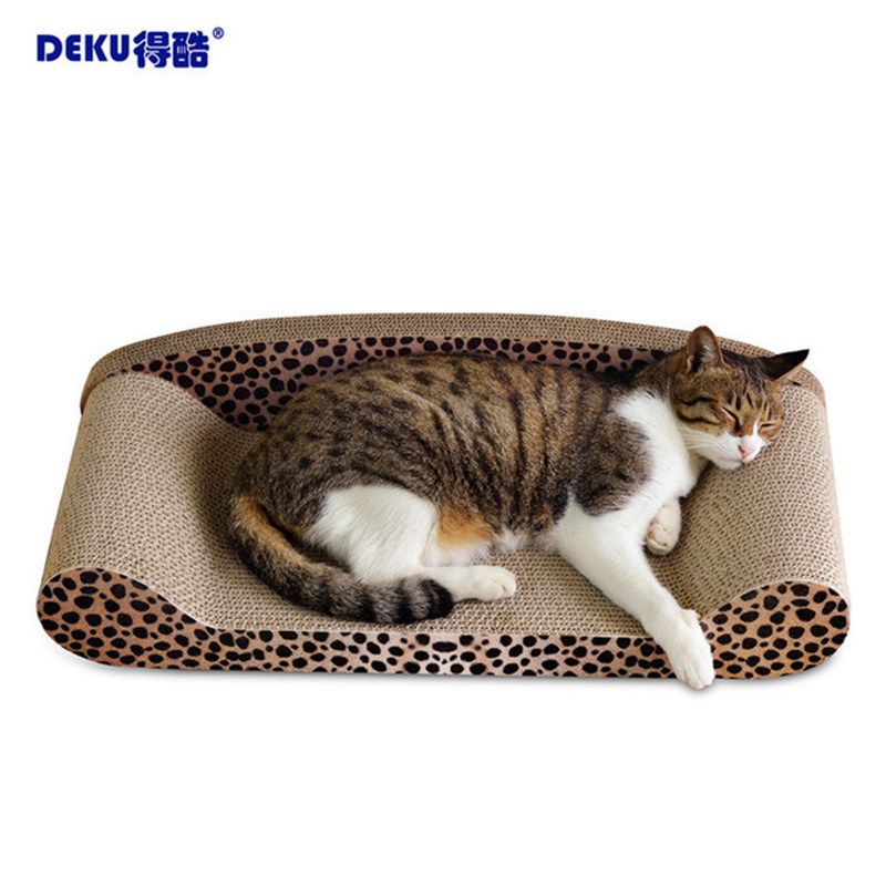 Deku corrugated paper cat scratching board sofa pet cat litter wear-resistant cat climbing frame cat claw grinder cat claw board