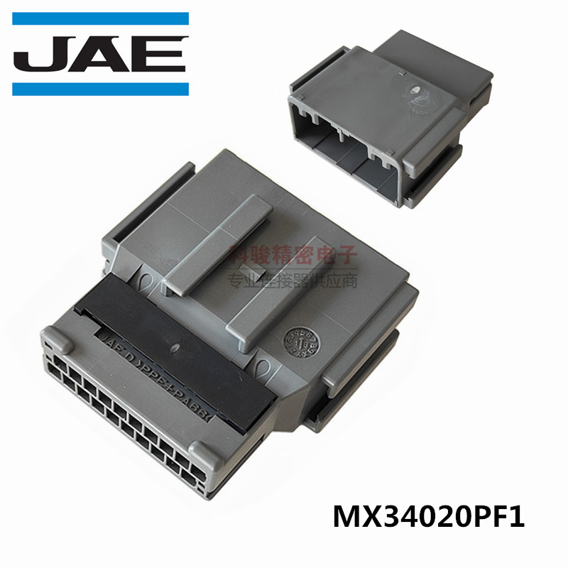 JAE avionics automotive connector MX34020PF1 male rubber shell 20p spot