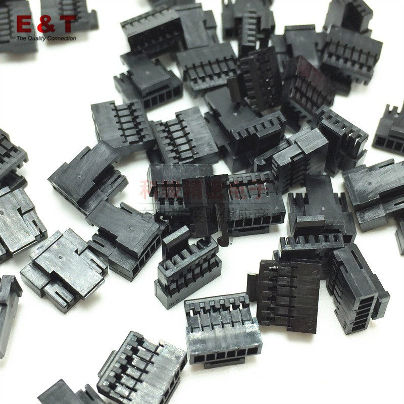 CI14 connector 1 0 pitch 6P black with buckle rubber shell H112K-D06N-23B spot-Taobao