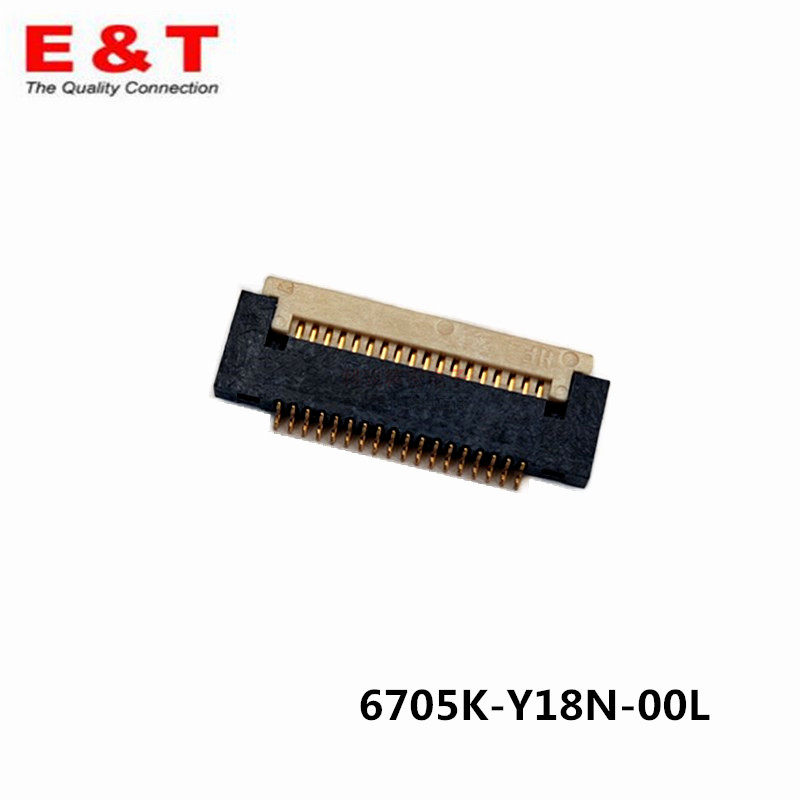 6705K-Y18N-00L Endelli connector 0 5 pitch 18P flip H= 1 5 FPC socket spot-Taobao