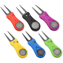 Golf Green Fork GOLF Green Fork Folding Fork Lawn Repair Tool Accessories Golf Supplies
