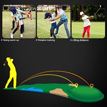 Newly upgraded indoor golf swing training device spinner plane movement correction training equipment