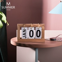 Creative Simple Wood Ins Page Calendar Calendar Desktop Desktop Small Sliming Form