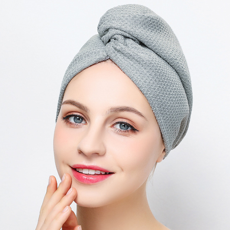 Dry hair cap super absorbent speed dry thickening 2021 new strong wipe head Baotou towel hair care bath cap with no hair loss