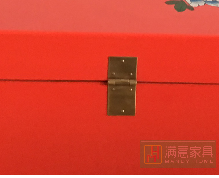 Trung Quốc vali lưu trữ hộp lưu trữ hộp thư pháp hộp đầu giường cưới retro sơn hộp gỗ hợp nhất - Cái hộp hộp quà gỗ