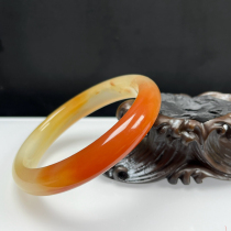 Ruihuang Cui Natural Jade Yunnan Huanglong Jade Fine Jewelry Pretty Red Bracelet 54 Rings Jade Bracelet with Certificate