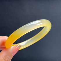 Ruihuang Cui Natural Jade Fine Jewelry Yunnan Huanglong Jade Imperial Concubine Bracelet 57 Circle Jade Bracelet Bracelet Certificate