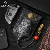 Ключи от машины ручной работы, ключница, кожаная универсальная радиоуправляемая машина, брелок, DIY, из натуральной кожи, воловья кожа